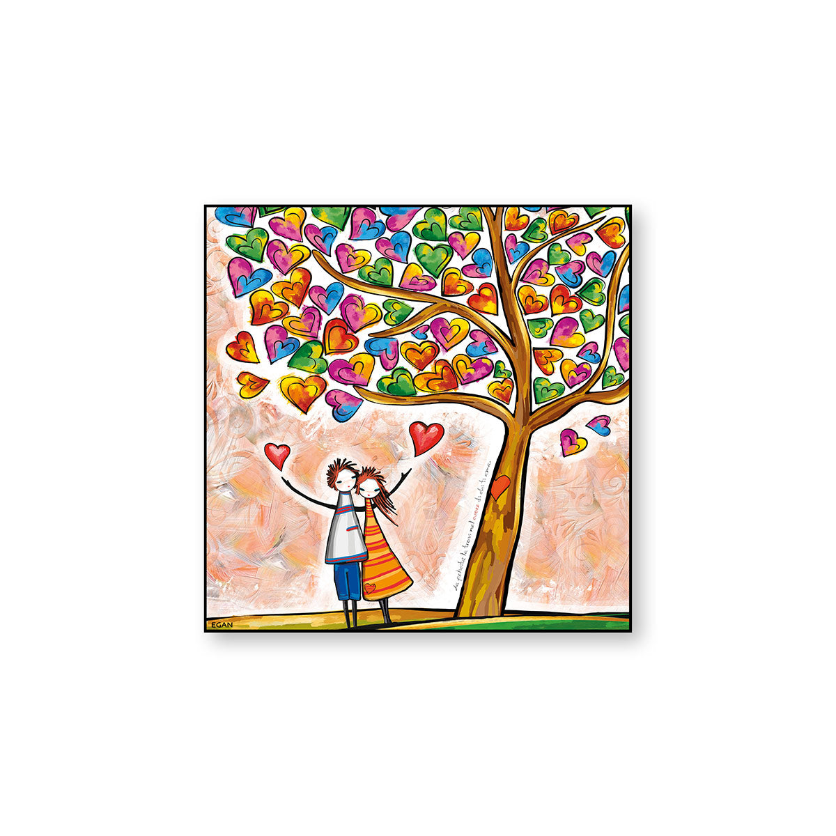 Quadro You & Me "Estate" 50X50